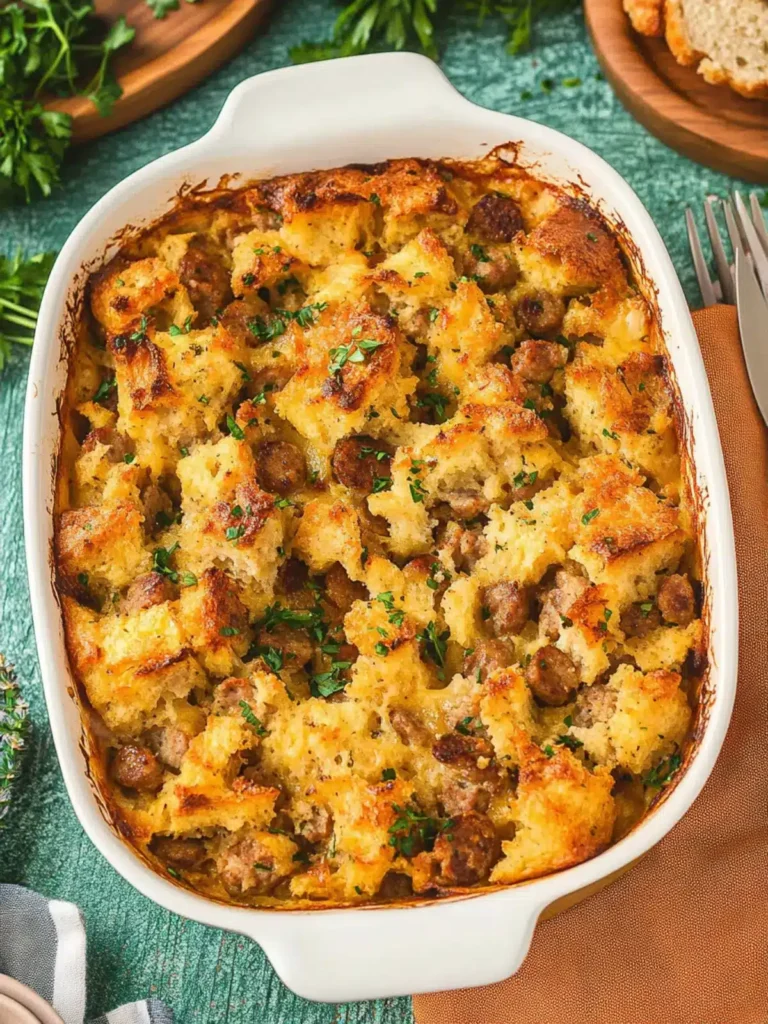 Sausage Breakfast Strata: Your New Weekend Brunch Favorite