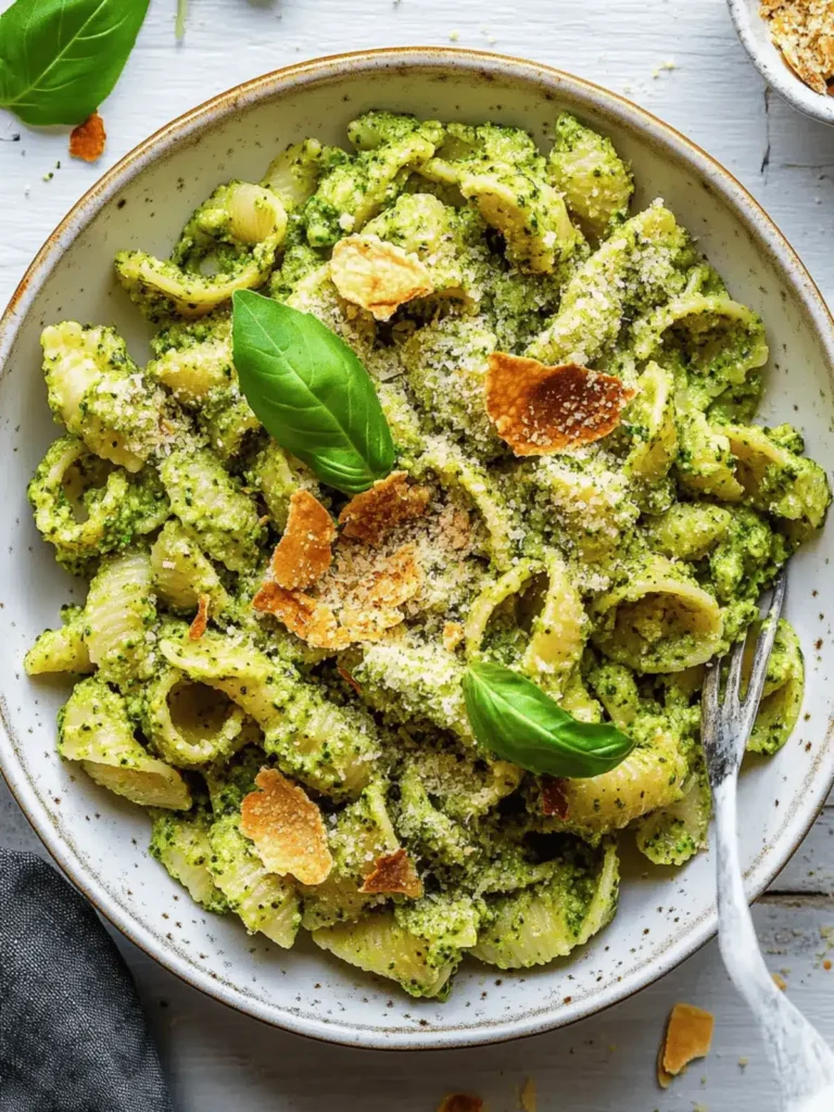 Roasted Broccoli Pesto Pasta: A Healthy Twist on Tradition