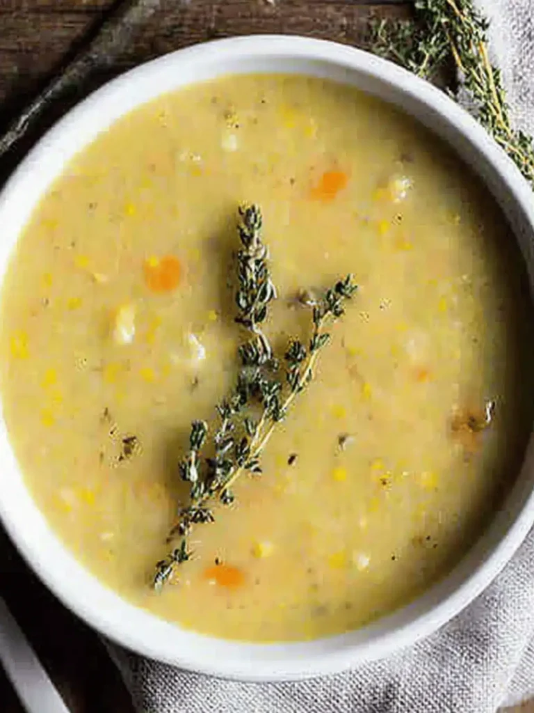 Quebec-Style Yellow Split Pea Soup: Comfort in Every Spoon